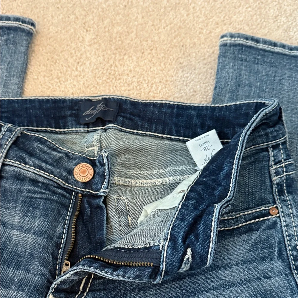 Daytrip Classic Blue Straight Leg Jeans - Picture 2 of 5